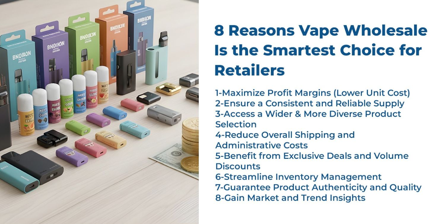 8 Reasons Vape Wholesale Is the Smartest Choice for Retailers
