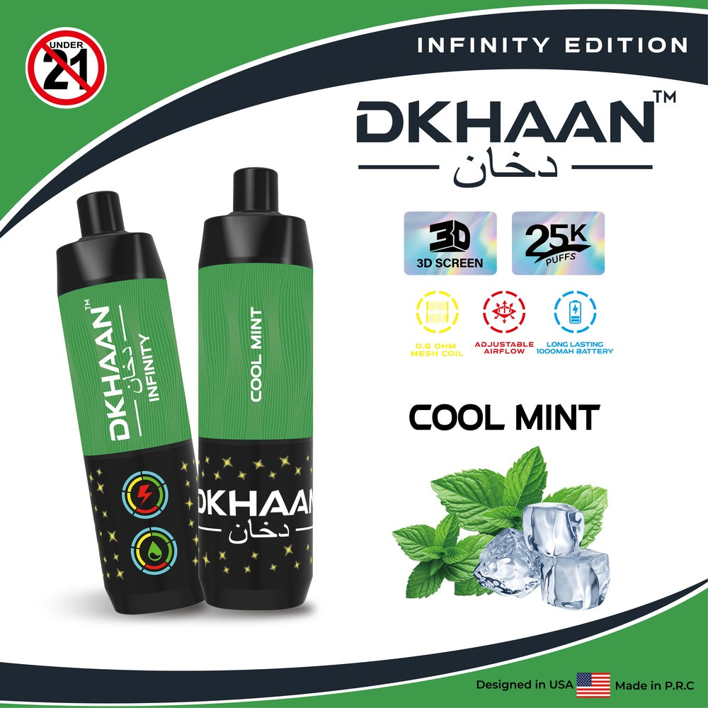 DKHAAN INFINITY EDITION 25K PUFFS (5CT)