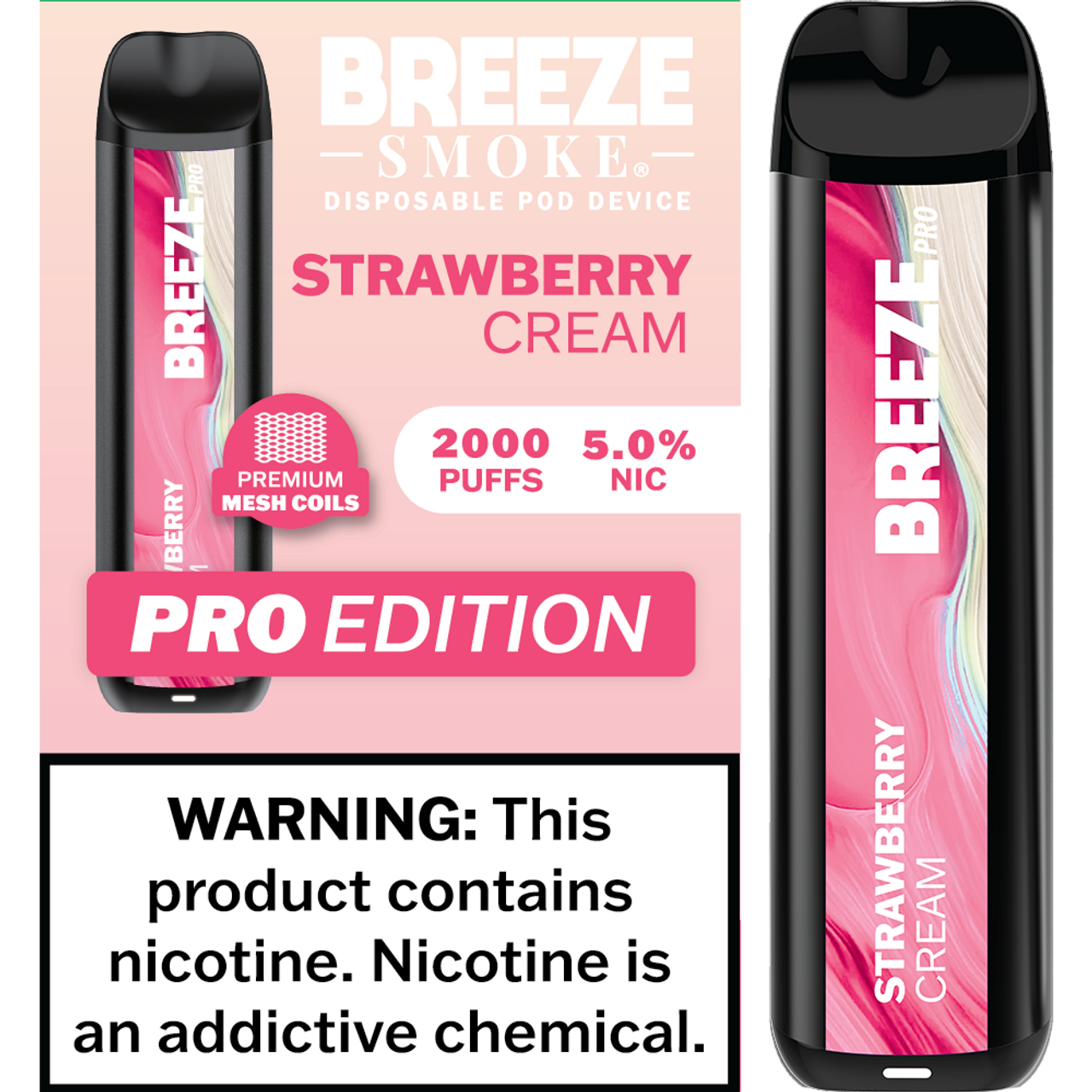 BREEZE PRO 2000 PUFFS (10CT)