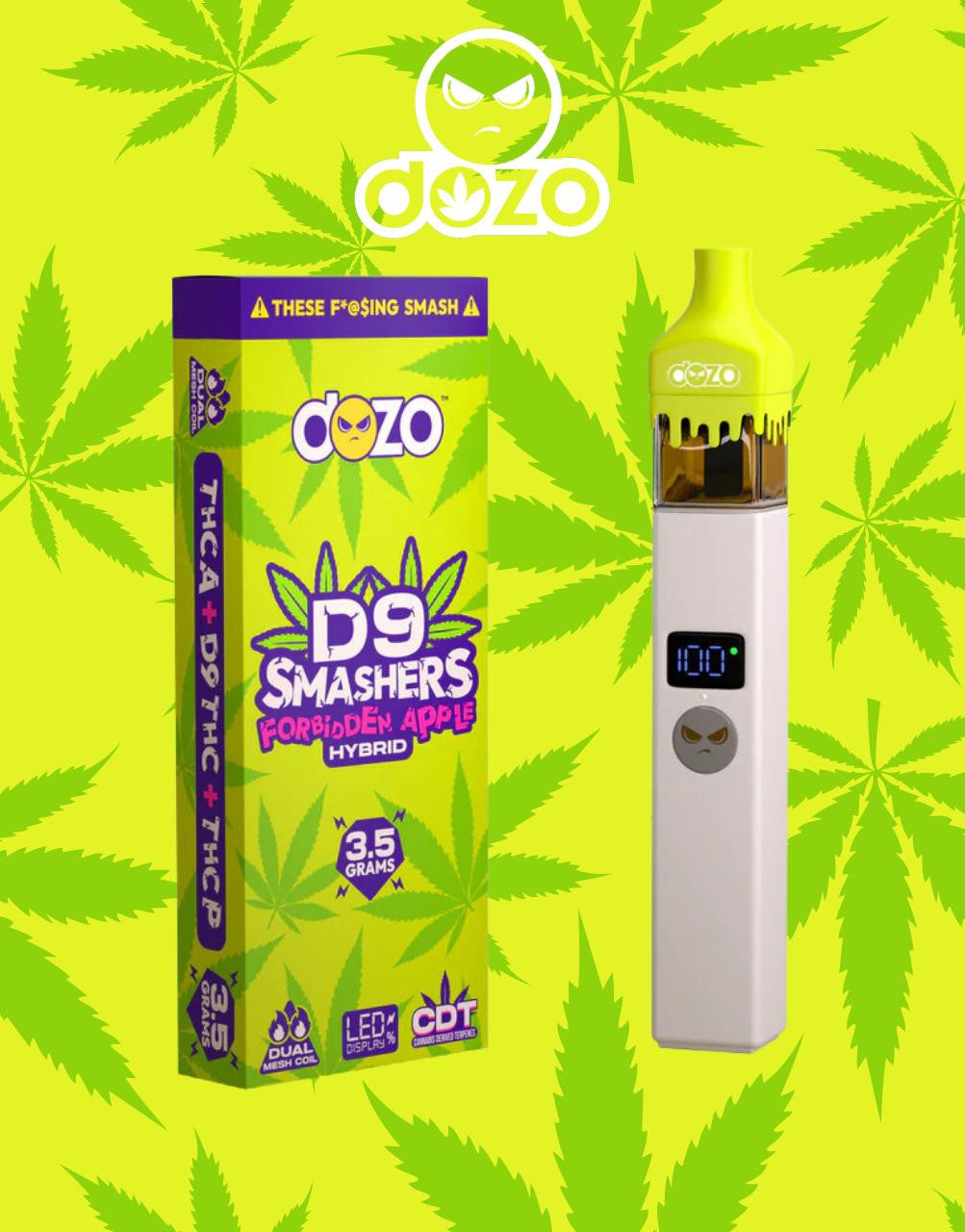DOZO- D9 Smashers 3.5G Disposables