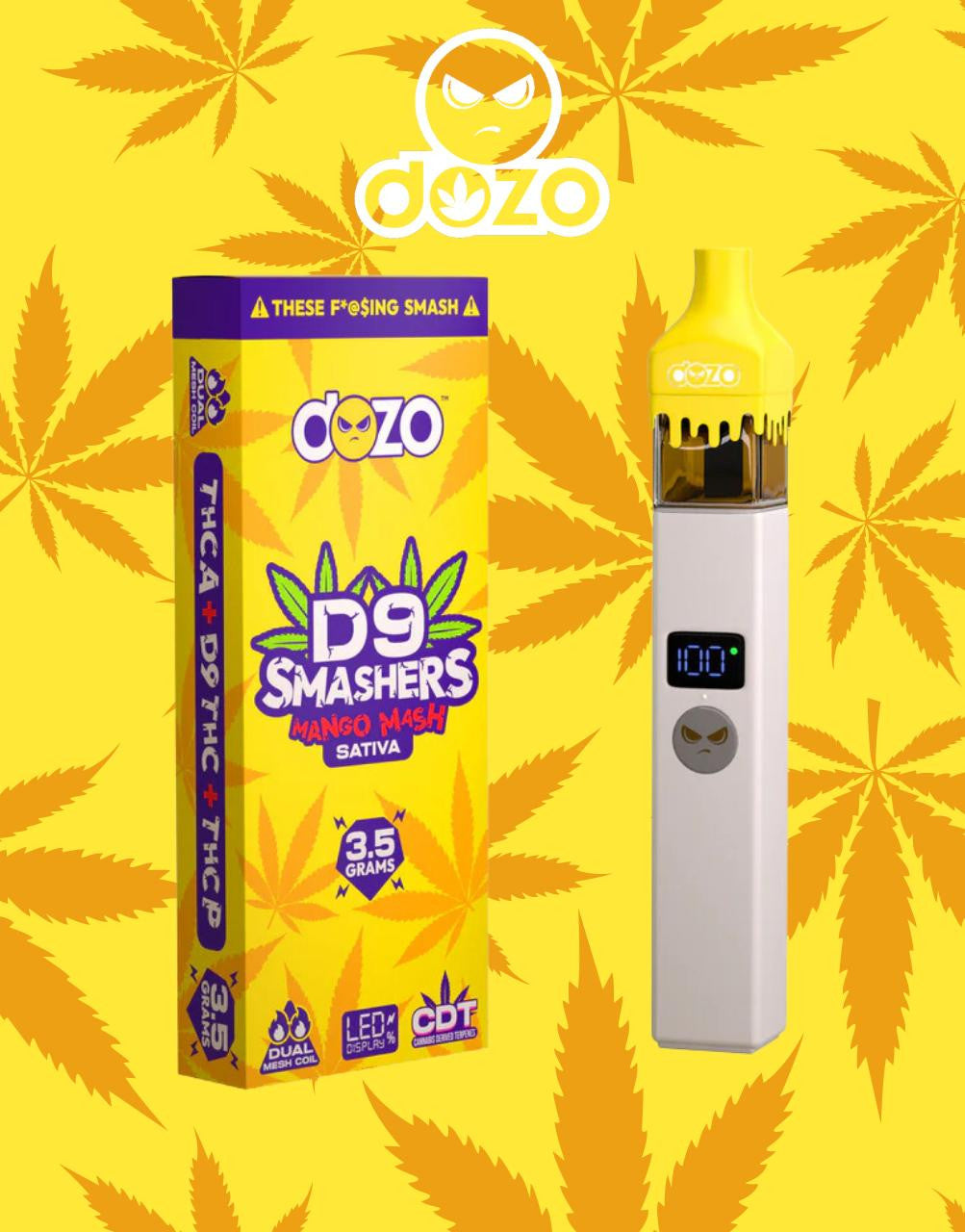 DOZO- D9 Smashers 3.5G Disposables