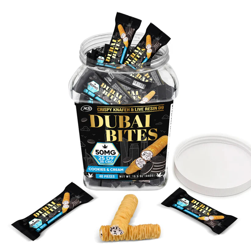 DUBAI BITES THCH 40CT - VANILLA