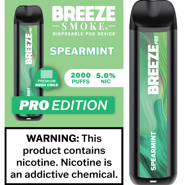 BREEZE PRO 2000 PUFFS (10CT)