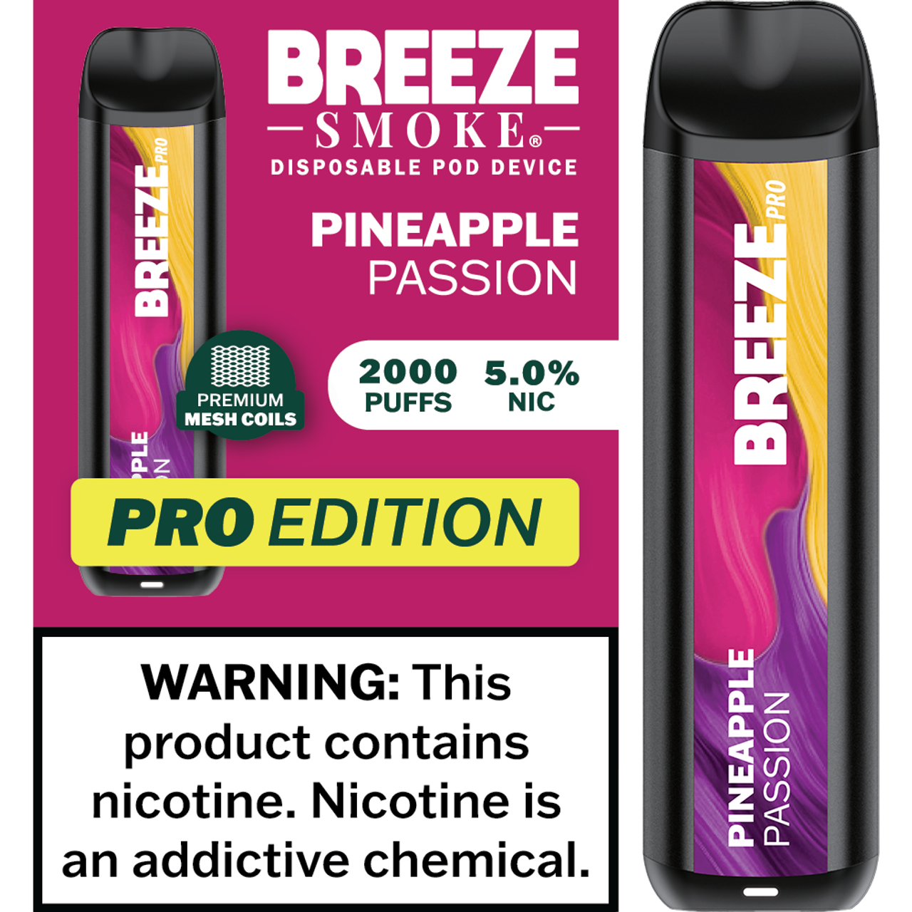 BREEZE PRO 2000 PUFFS (10CT)