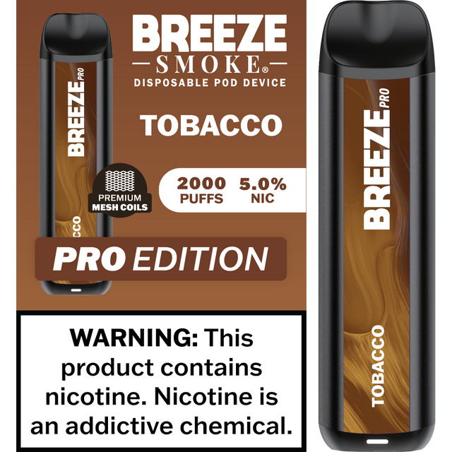 BREEZE PRO 2000 PUFFS (10CT)