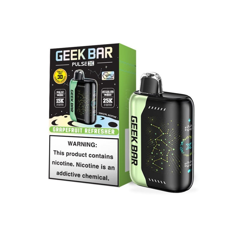 GEEK BAR PULSE X 25K PUFFS DISPOSABLE VAPE 18 ML  (5CT)