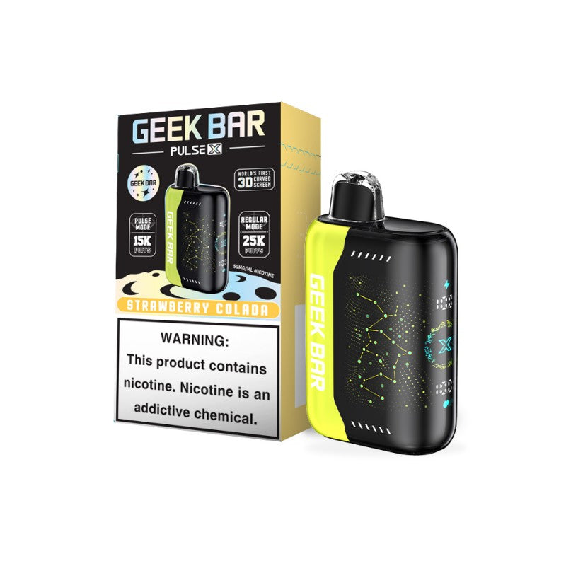 GEEK BAR PULSE X 25K PUFFS DISPOSABLE VAPE 18 ML  (5CT)