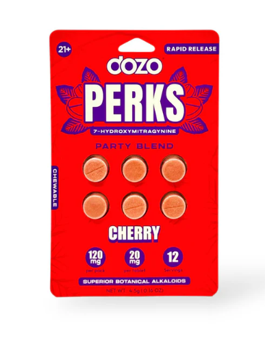 DOZO Perks 120MG - 6 Count | Shop Energy & Focus Online
