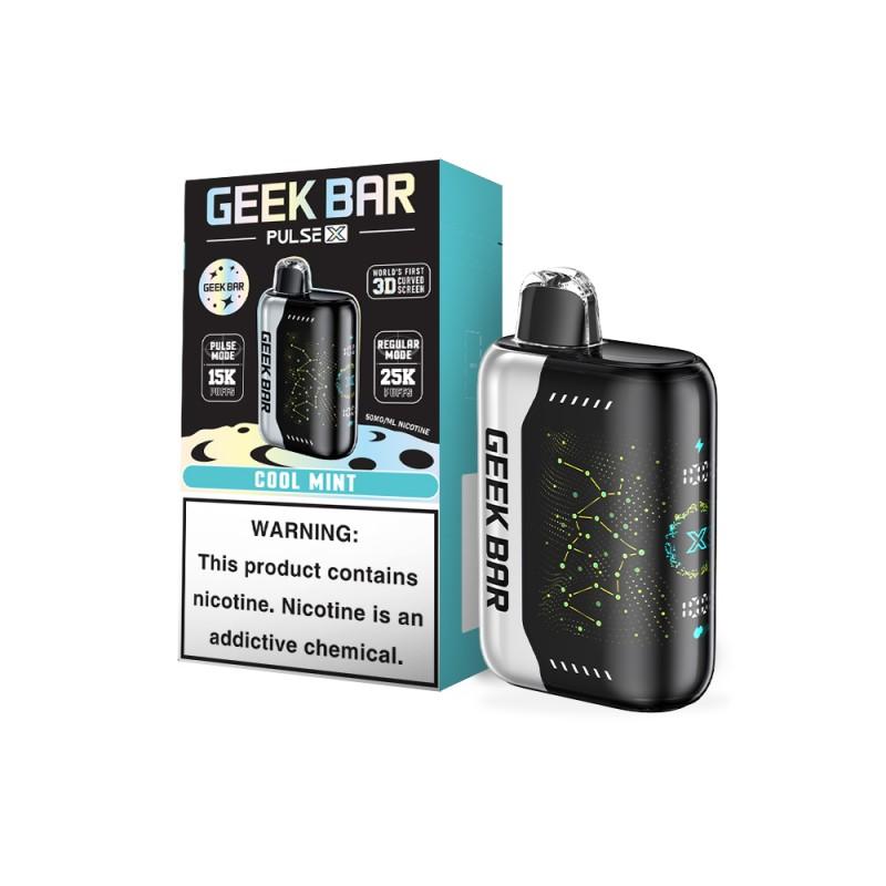 GEEK BAR PULSE X 25K PUFFS DISPOSABLE VAPE 18 ML  (5CT)